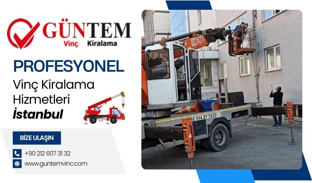 Güvenilik kiralık vinç hizmetleri