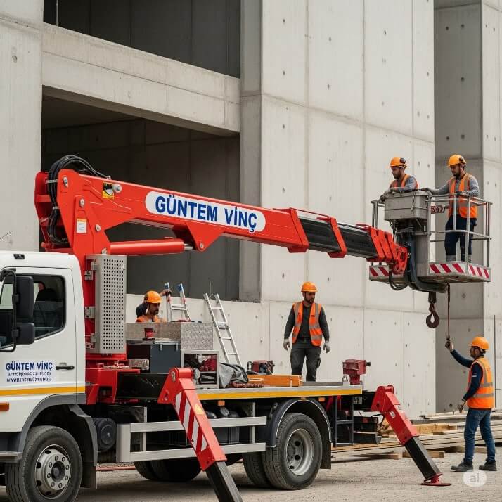 Kıraç sepetli vinç hizmetleri