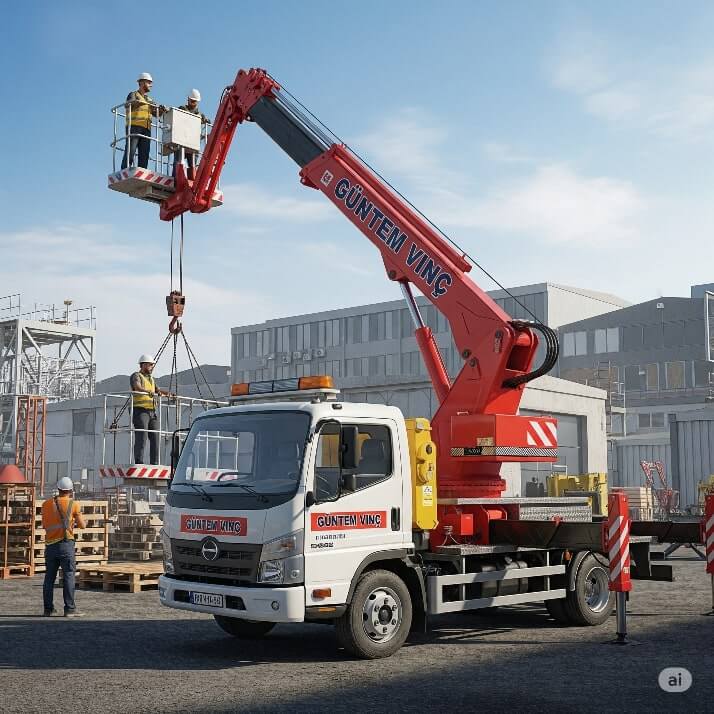 Kıraç vinç kiralama hizmetleri