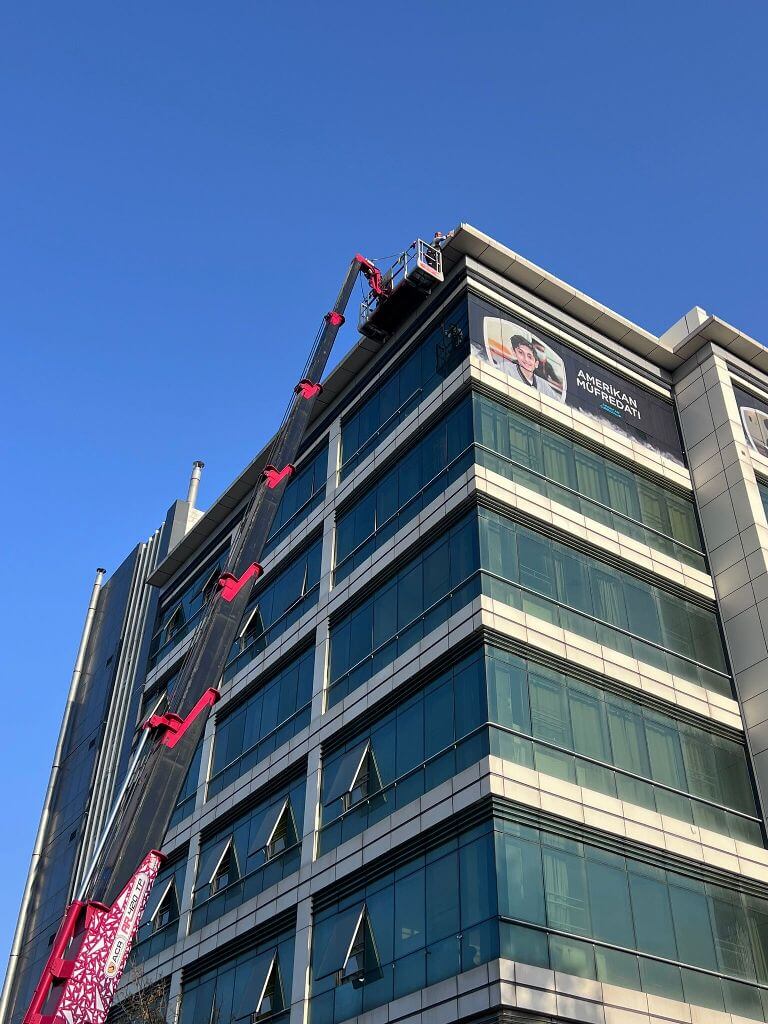 Profesyonel Hadımköy sepetli vinç hizmetleri: Güntem Vinç