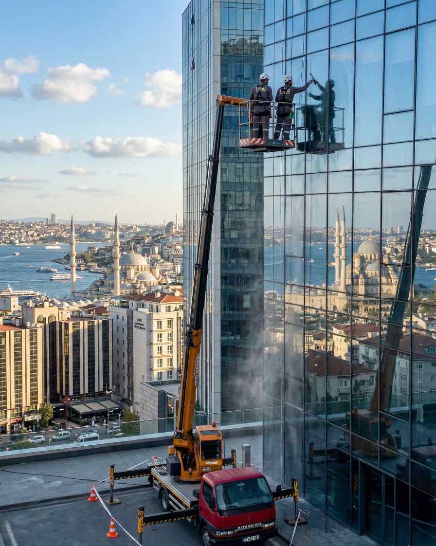 Profesyonel Bahçeşehir sepetli vinç kiralama hizmetleri