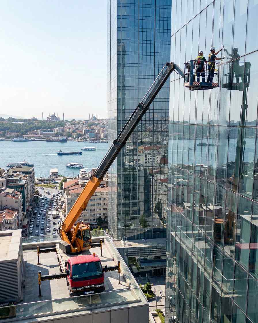 Profesyonel Büyükçekmece sepetli vinç kiralama hizmetleri: Güntem Vinç