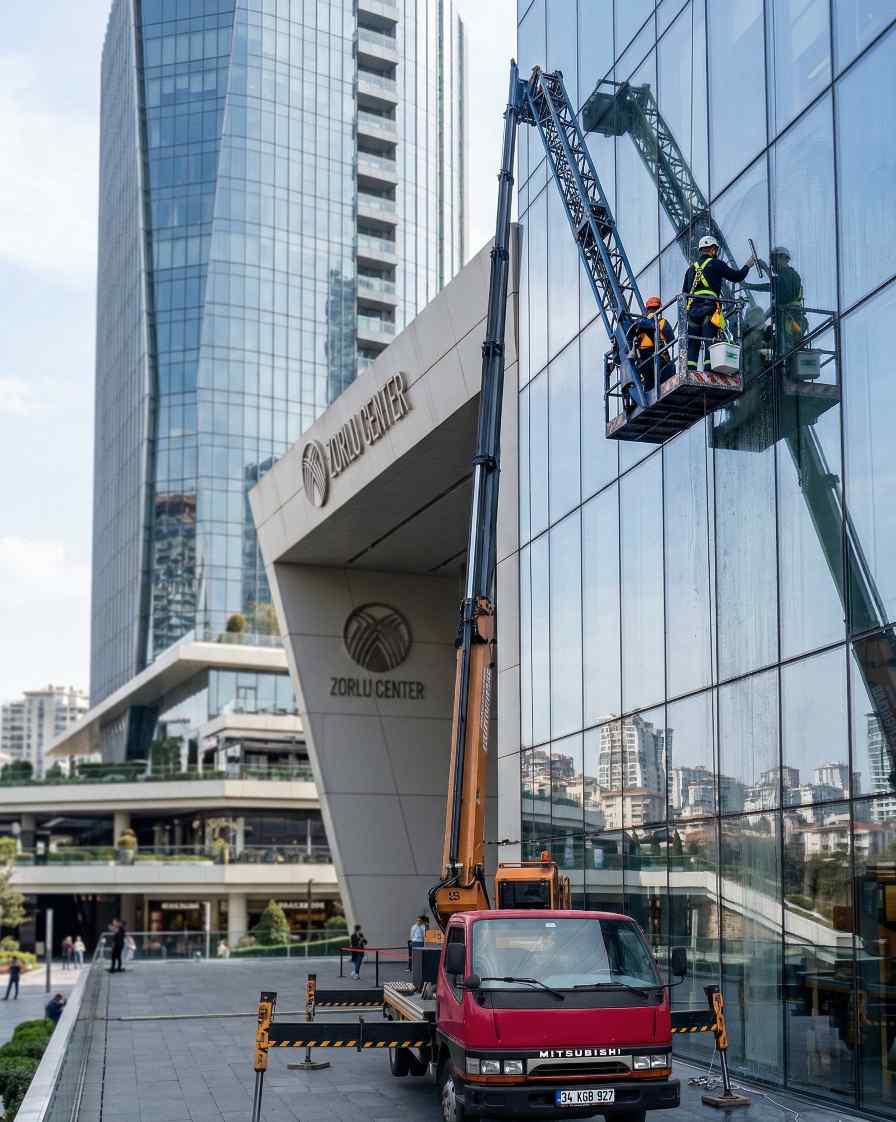 Profesyonel Bahçeşehir sepetli vinç hizmetleri