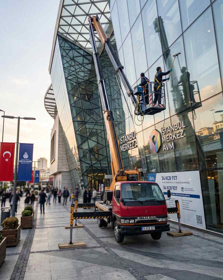 Profesyonel Büyükçekmece sepetli vinç hizmetleri: Güntem Vinç